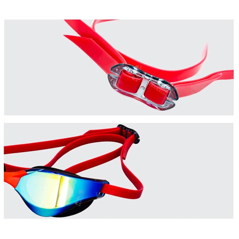 Professional Swimwear for Adults Waterproof Running Design for Men and Women Fresh Silver Plated Swimming Equipment