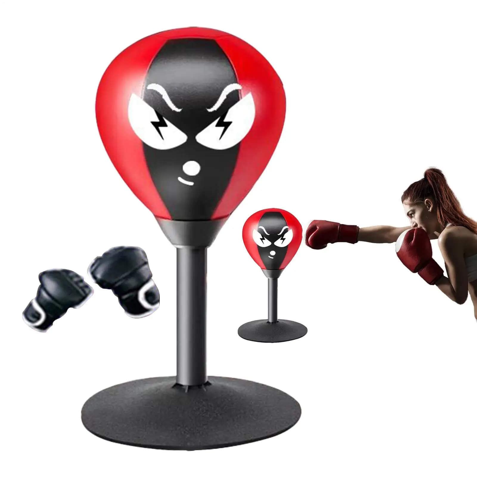 Desk boxing bag Durable desk boxing ball for spider relief Fan ball for mood relief dove management Funny toys