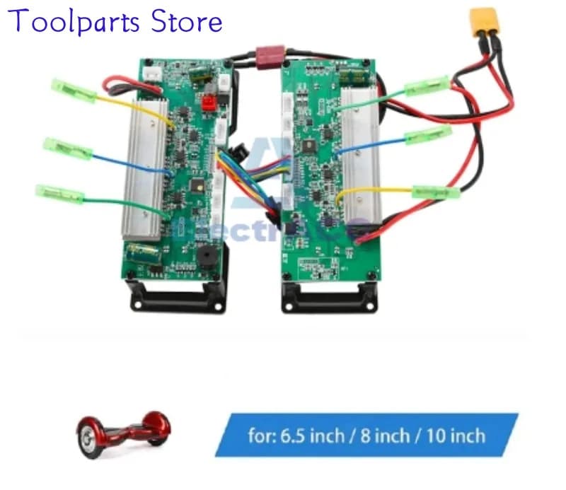 Doppio sistema di bilanciamento elettrico Scooter Skateboard Hoverboard Scheda madre Controller Scheda di controllo Riparazione scheda di azionamento universale
