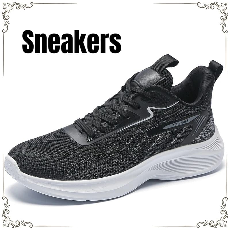 Men's Shoes Light Spring-Autumn, Sneakers Breathable on the Net, Comfortable and Fashion, Big Sizes up to 49, Sport Shoes by Stroller