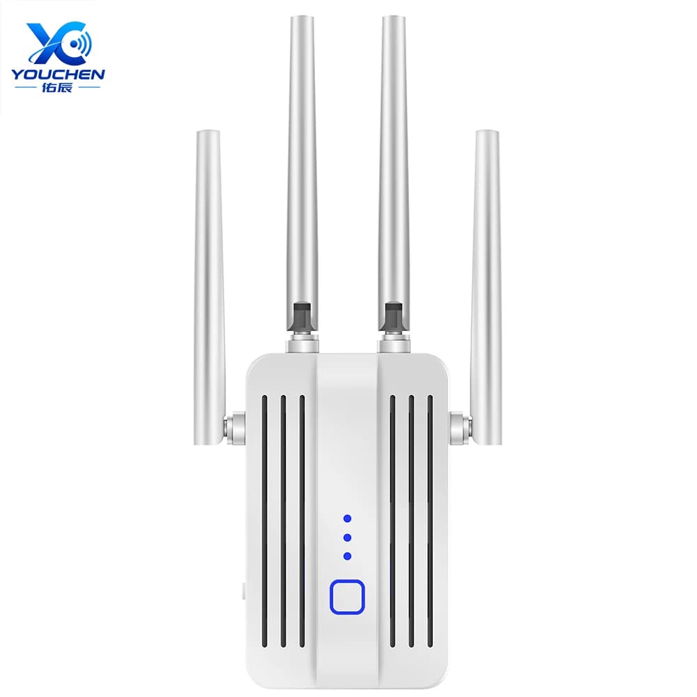 1200Mbps WiFi Repeater Dual Band Signal Extender 2.4G/5GHz Wi-Fi 802.11ac Gigabit Amplifier Router Long Range Signal Booster
