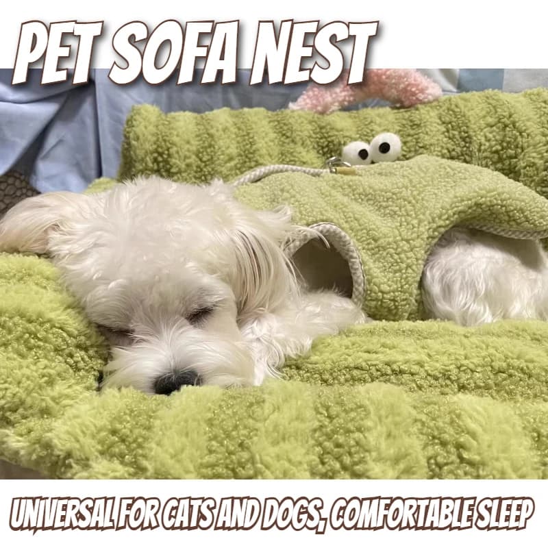Puppy special sofa kennel winter warm pet Internet celebrity cat nest small dog dog sleeping mat cushion winter bed