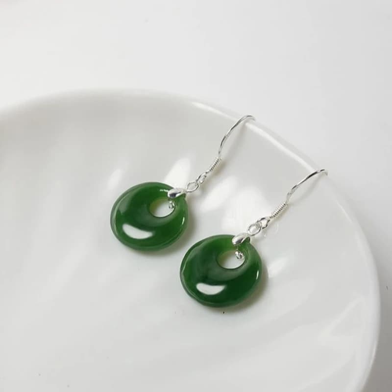 Classic Fashion Ethnic Style Safety Buckle Earrings Earrings
