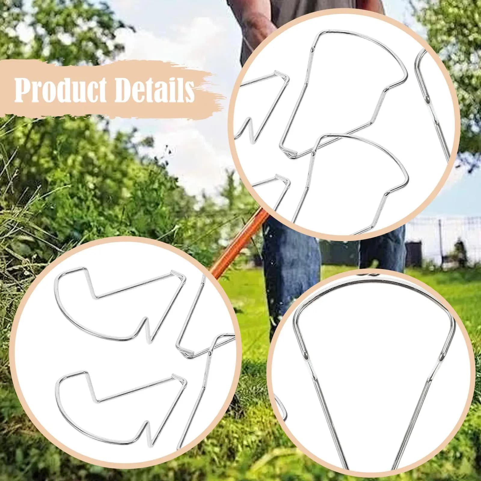 Protective Cover Durable for Rasaerba, Iron Blade Protector for Electric Detachor, Resistent Accessories for Rasaerba and Detachor 6.6cm