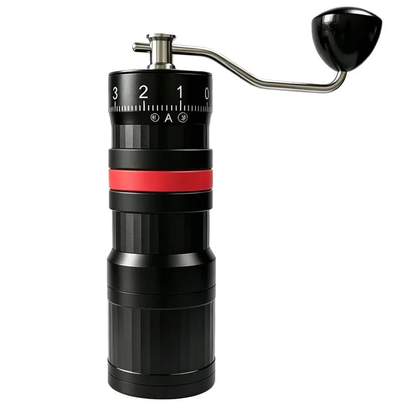 Portable Ghost Tooth Hand Grinder Coffee Grinder, Professional Hand Brewing Manual Coffee Bean Hand Grinder