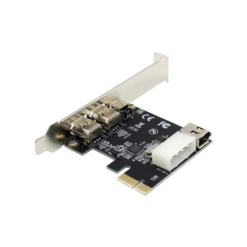 PCI-E 1X to 1394 Video Capture Card 3 Ports for HD DV