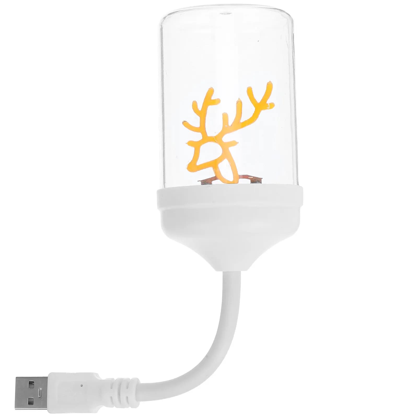 Lampada Notturna a Filamento di Tungsteno, Alimentata USB, Mini Lampada da Scrivania Portatile per Camera da Letto, Comodino, Dormitorio, Viaggi e Campeggio