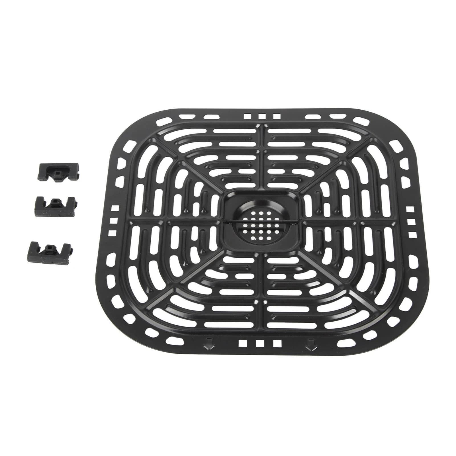 Piastra di Ricambio per Friggitrice Quadrata 23,5x24,5cm in Acciaio Inox 304, Accessori per Friggitrice