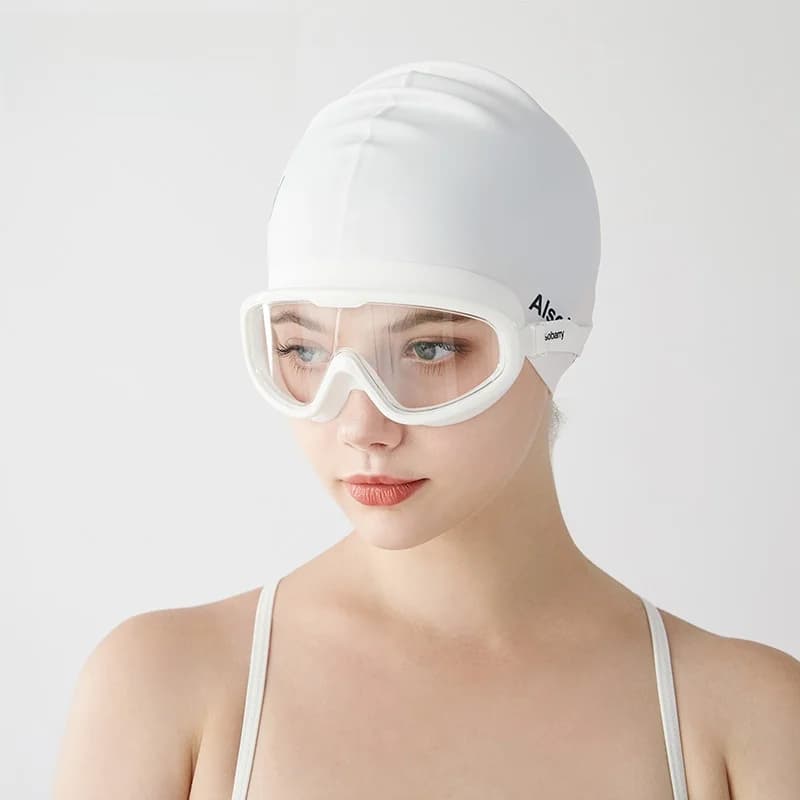 Waterproof HD Swimwear, Diving Equipment, Set with Large Mounting for Woman and Man with Earrings
