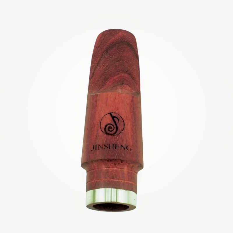 Saxophone alto tenor mouthpiece mahogany material original authentic solid wood craftsmanship professional level