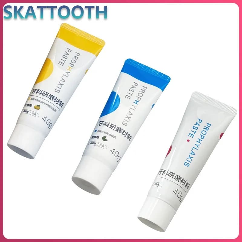 40g Dentale Fine Grana Regular Pasta Prophylaxis Regular Pasta Prophylaxis Ortho Dentist Plant Tooth Whitening Dentist Material
