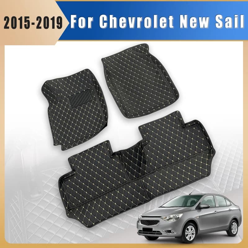 For Chevrolet New Sail 3 2020 2019 2018 2017 2016 2015 Berlina Auto Cars Tooth Mats Accessories Interior Products Covers