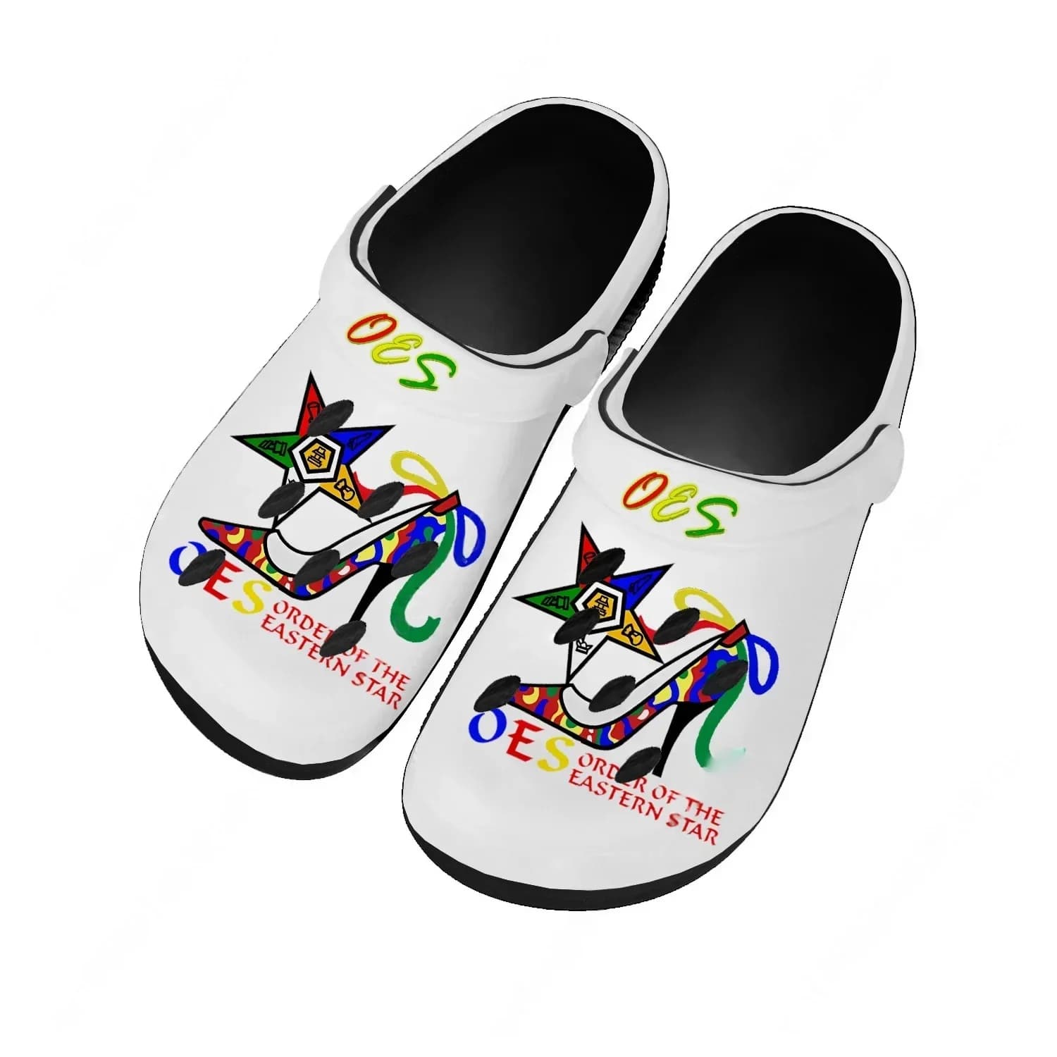 OES New Order of The Eastern Star Sisterhood Water Shoes Mens Womens Home Garden Clogs Customizd Sandals Beach Hole Slippers