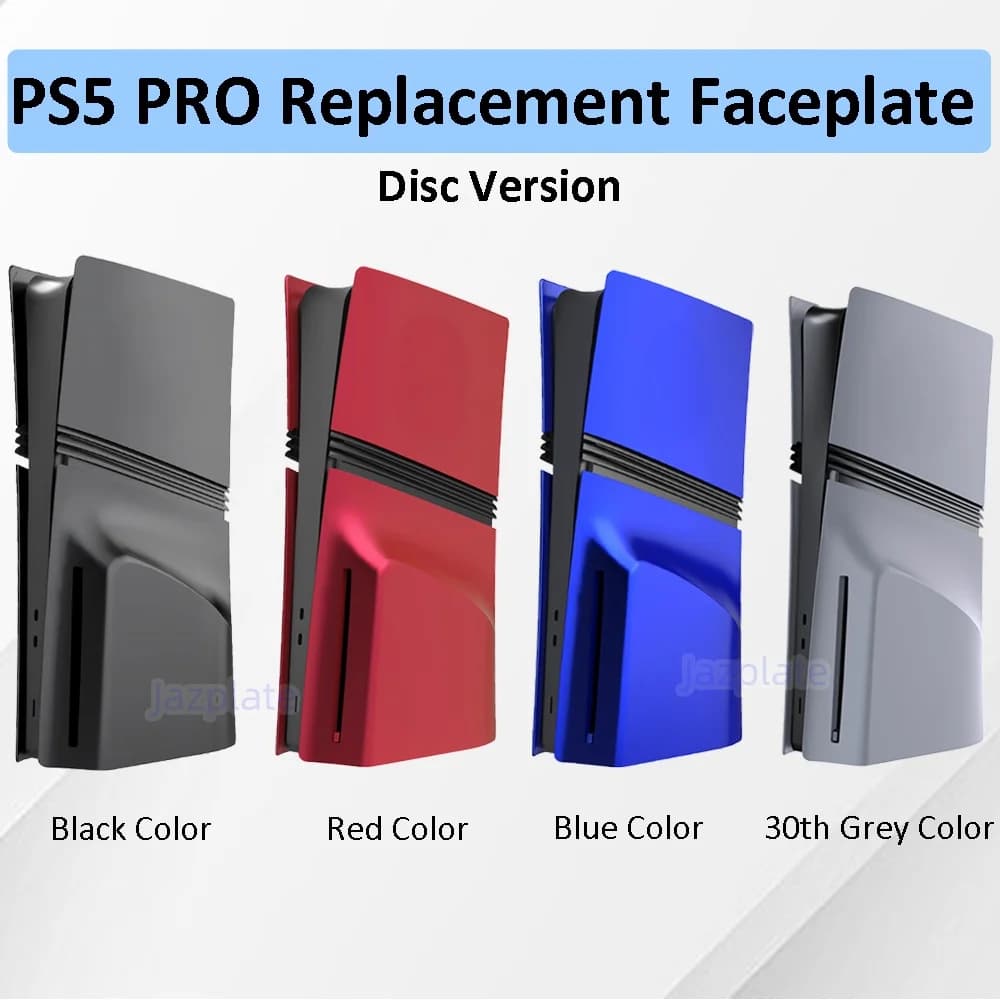 Nuovi accessori di arrivo per PS5 Pro Disc Console Custodia protettiva Custodia in plastica dura di ricambio Custodia colorata per piastra frontale Pro Disc