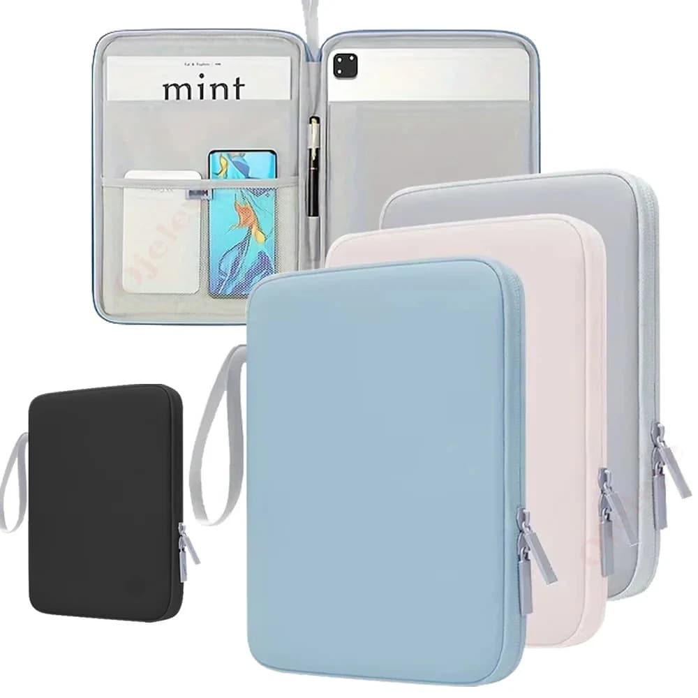 Custodia Portatile per Tablet Impermeabile Antiscivolo, Adatta per Laptop e Notebook, Borsa da Trasporto, Cover Protettiva da Viaggio