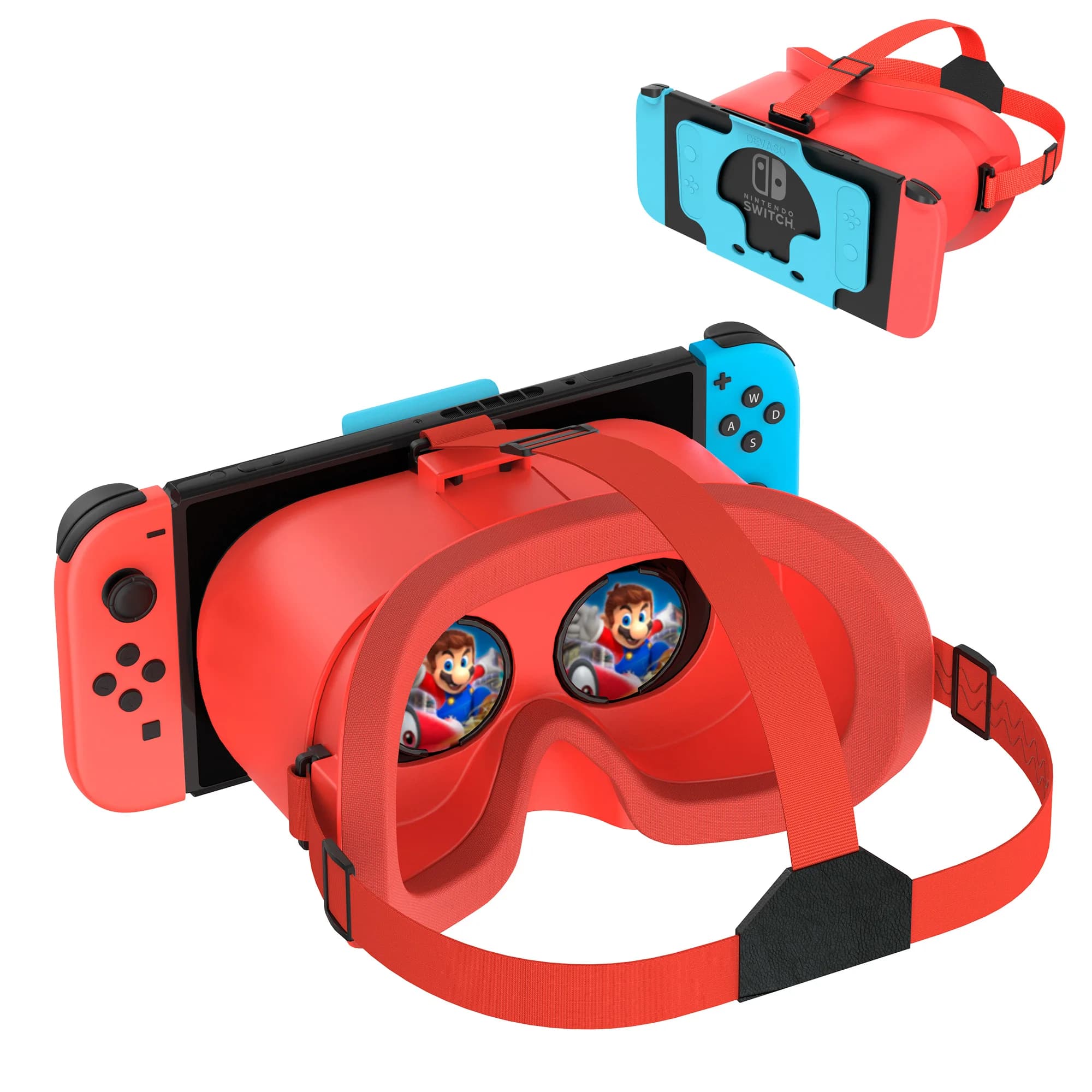 Cuffie VR per Nintendo Switch e Switch Occhiali VR 3D modello OLED con lente regolabile per l'esperienza di gioco nella realtà virtuale