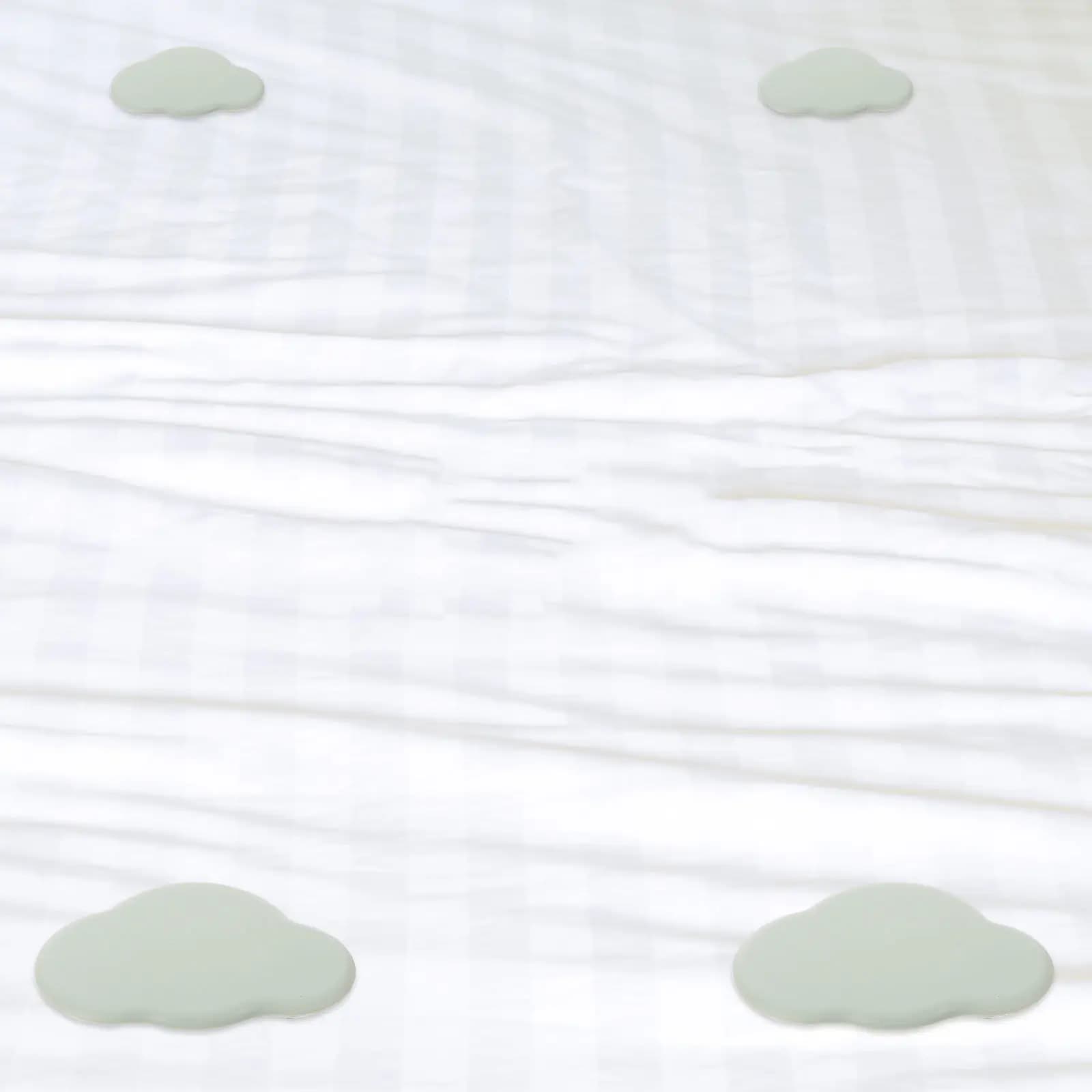 8Pcs Bedsheet Fixed Clips Non-Slip Corner Mattress Fasteners High-Quality Plastic Sheet Fixers for Home Quilt Cover Fixators