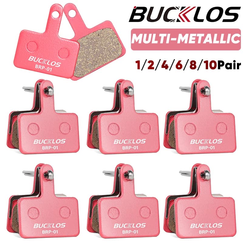BUCKLOS pastiglie freno a disco idrauliche per bicicletta per MT200 pastiglie freno metalliche pastiglie freno per Mountain Bike da strada in metallo fit B01S B03S B05S