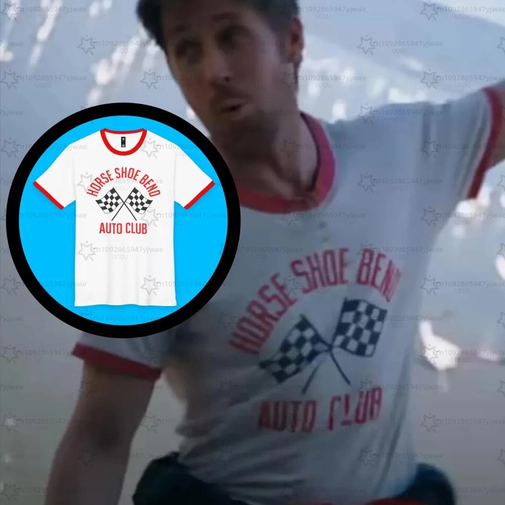 Maglietta del Club Auto Horse Shoe Bend, T-shirt con Grafica Ispirata al Film Hail Mary di Ryan Gosling, per Bambini, Uomini e Donne, Casual Unisex