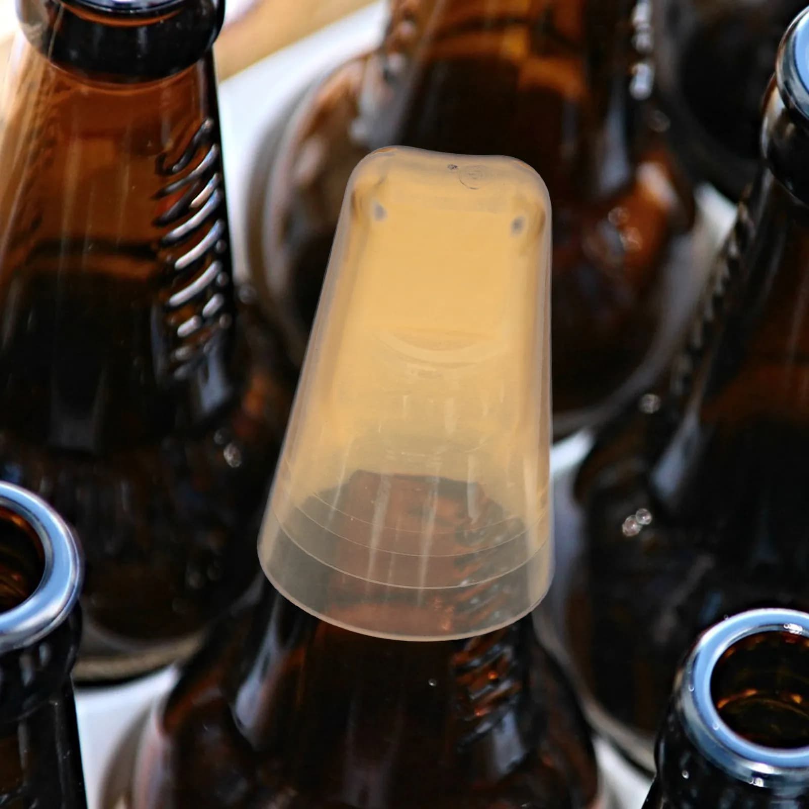 6 tappi versatori per bottiglie di vino, coperture sigillanti universali, a prova di perdite, per la prevenzione delle fuoriuscite, per bottiglie di vino e whisky, per la conservazione della freschezza