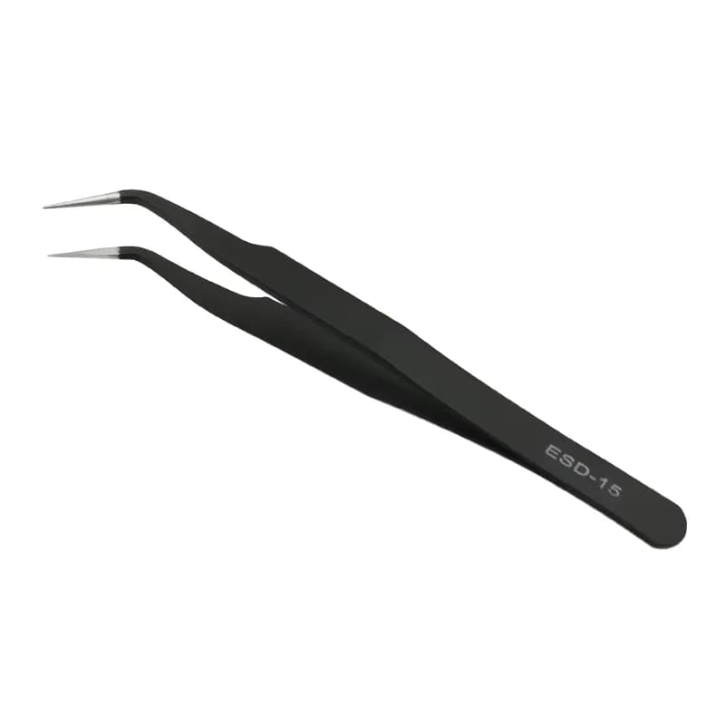 Stainless Steel Grips Curves and Straight Grips for Eyebrows and Faux Eyelashes, Nail Art Tool and Makeup