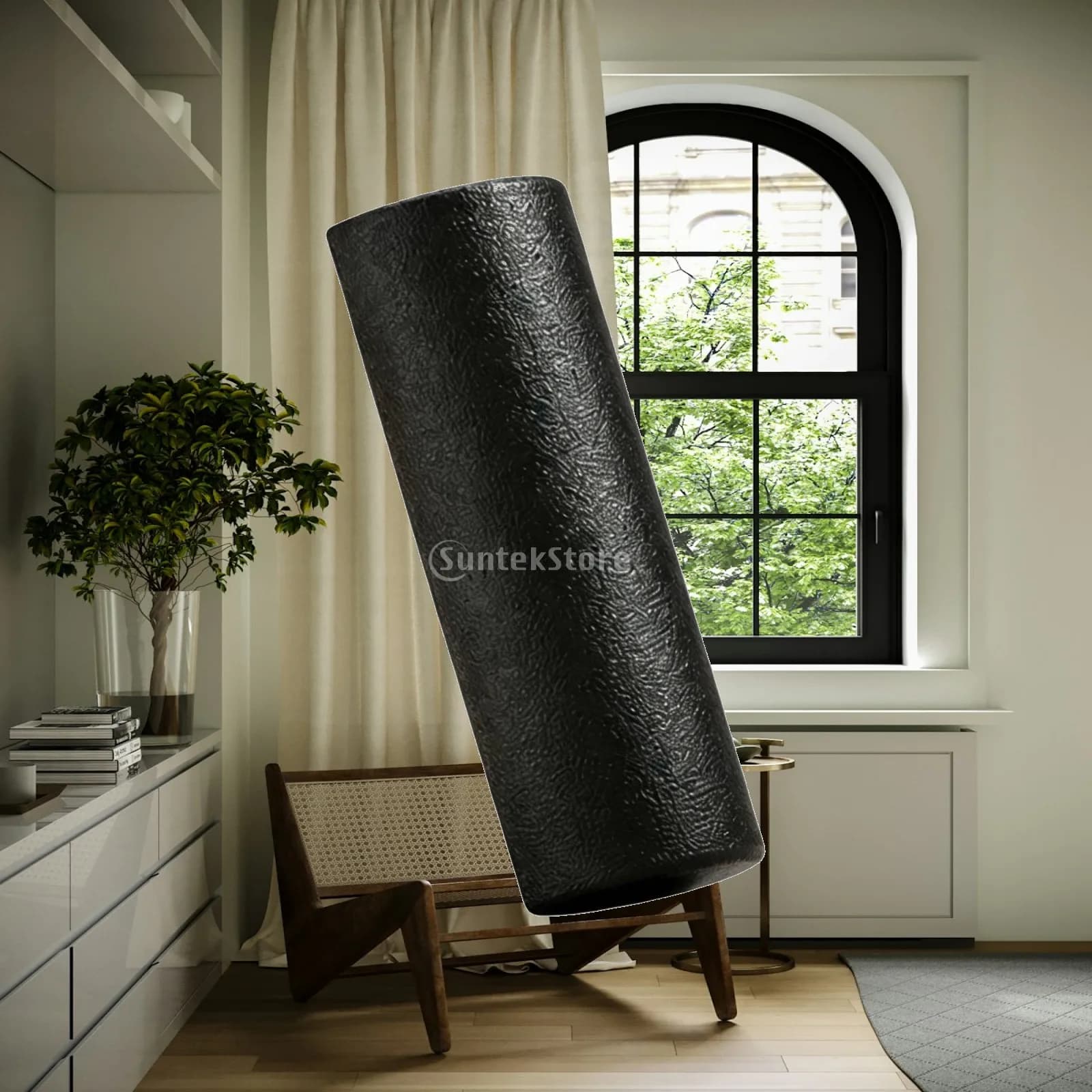 Half-Round Foam Roller Long-Lasting Semicylindrical Foam Roller Stretching Support Cushion Lightweight Myofascial Release