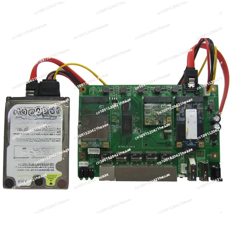 Adatto per scheda di sviluppo 5G SSD MSATA SSD MT7621 Server NAS di archiviazione dual-band Gigabit 4G