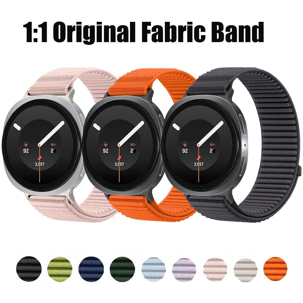 Fabric Band for SAMSUNG Galaxy Watch 9 40mm 44mm 8 classic 46mm Smartwatch Nylon pulseira bracelet correa Galaxy watch 8 Strap
