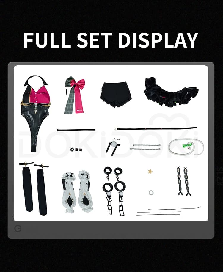 Costume Cosplay Cissia 2026 - Abito Sexy e Carino dal Gioco Zenless Zone Zero - Costume ZZZ Cissia per Halloween, Natale e Carnevale