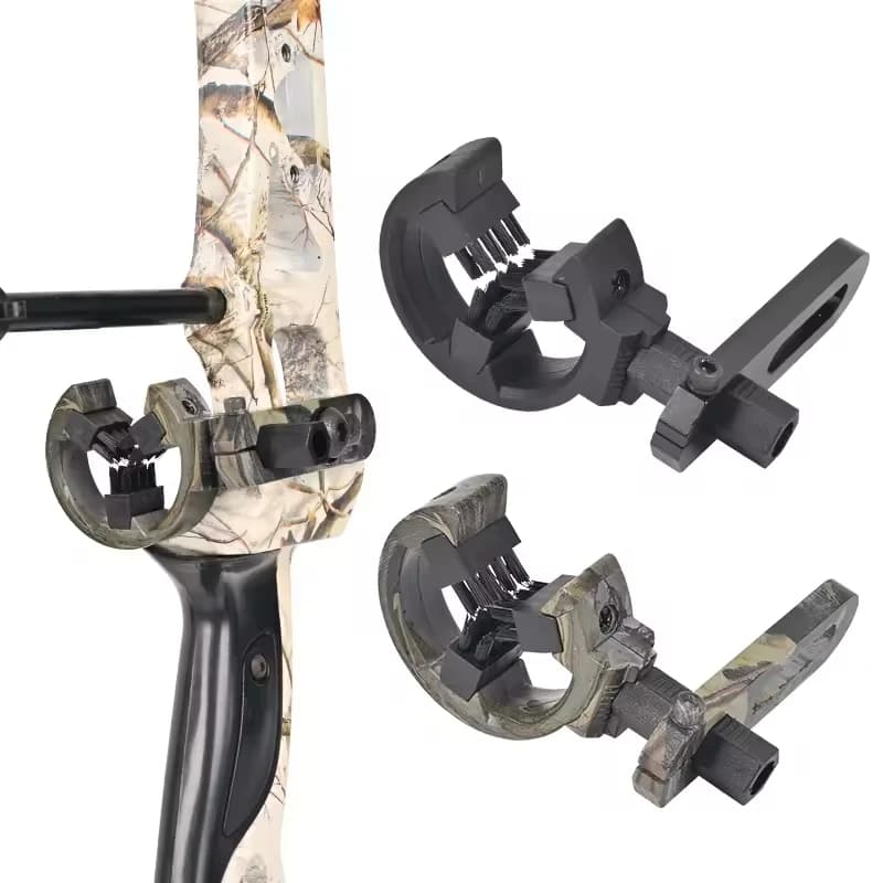 Whisker Biscuit Arrow Rest Capture Style Compound Bow Hunting Target Shooting Left Right Hand Adjustable Metal Brush Rest