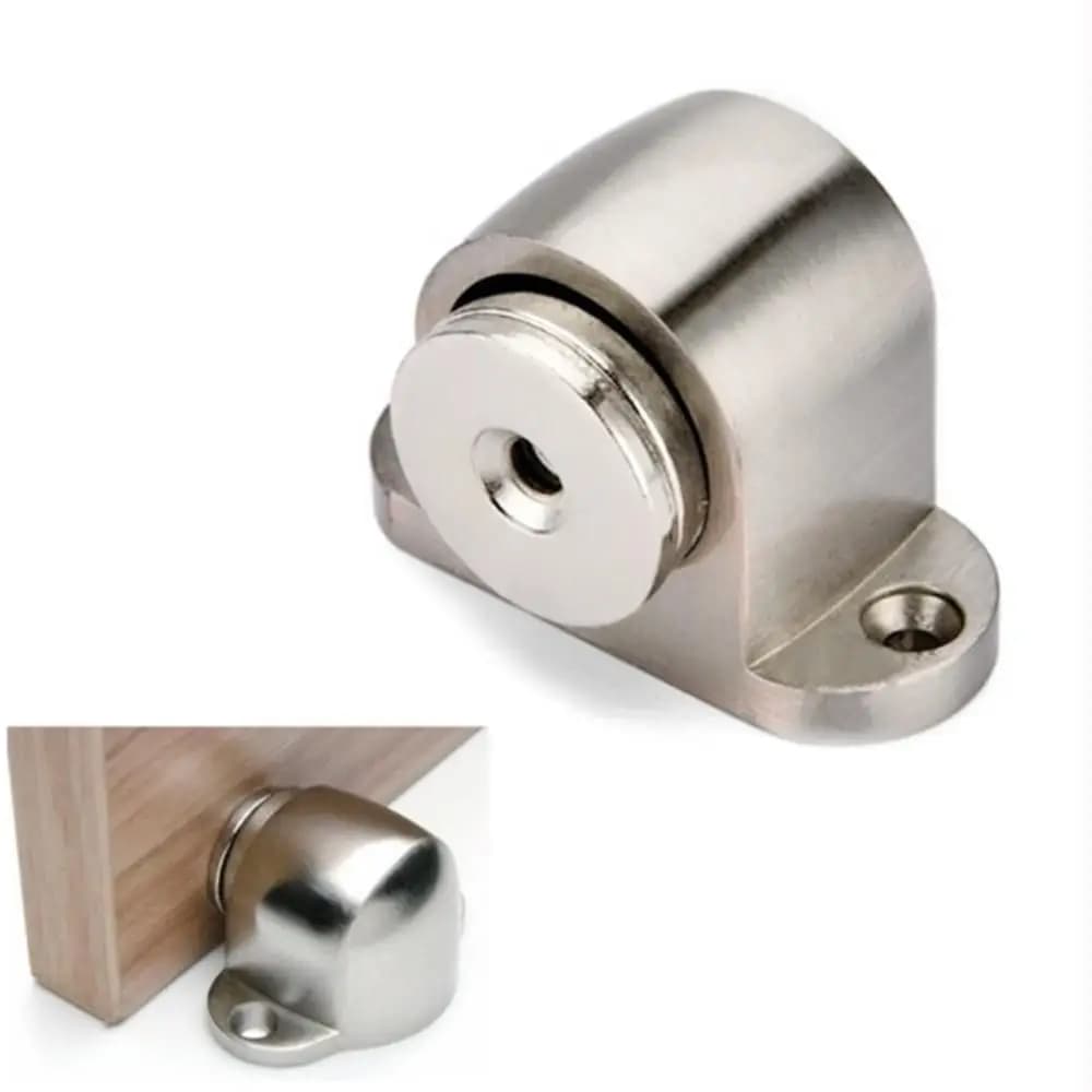 Fermaporta Magnetico in Lega di Zinco 54mm*35mm, Potente Supporto per Porte