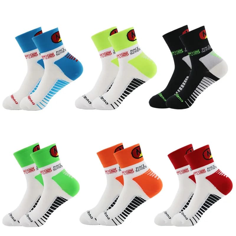 Corsa Sport Equitazione Sport unisex Ciclismo Calzini estivi Calzino Basket Escursionismo Tennis Sci Uomo Donna Bici Bicicletta Slip