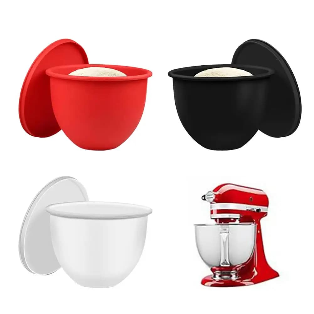 Imbottitura universale in silicone per ciotola di miscelazione antiscivolo per miscelatori KitchenAid | Accessori da cucina resistenti al calore per uso alimentare
