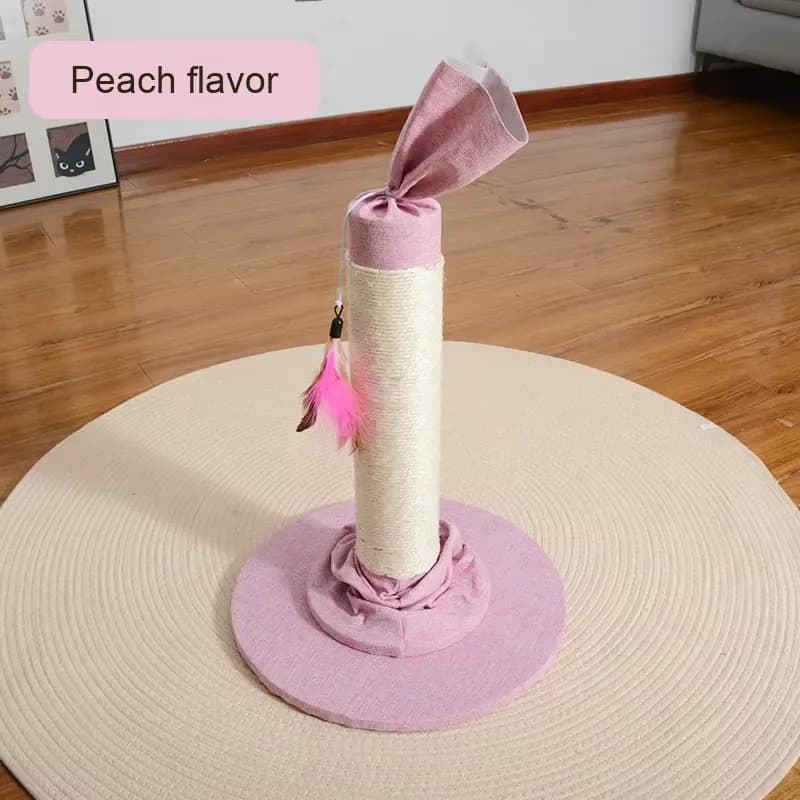 for Candy Cat Tree Tower Durable Sisal Scratching Post Small Cat Climbing Frame with Kitten Toy Cat Stick Board Packed in
