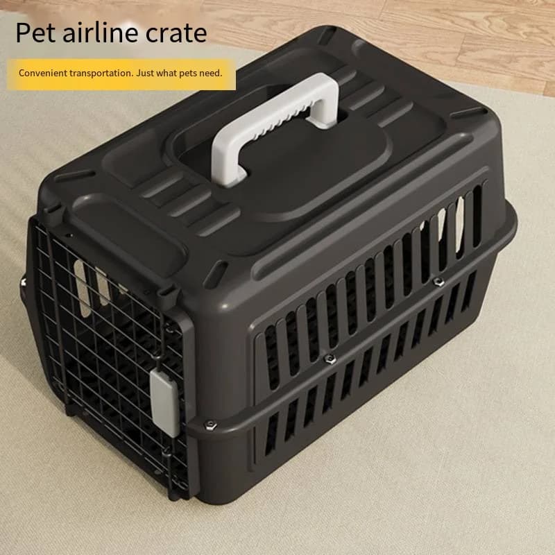 pet airline carrier Car-mounted dog cage Portable outdoor cat bag Pet supplies airline carrier Suitable for travel on airplanes