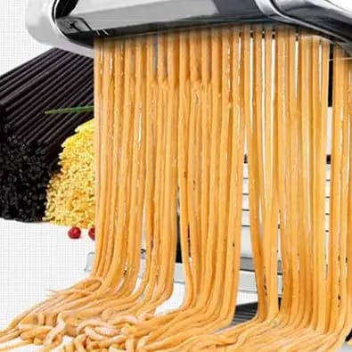 Household & Commercial Electric Pasta Machine Stainless Steel Fully Automatic Dough Kneading Dumpling Wrapper Device