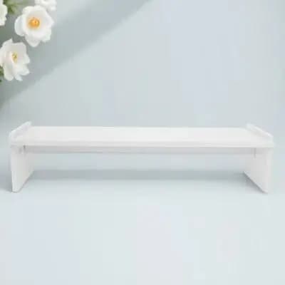 Support for Adjustable Wood Monitor, Fixed Computer, Desk Monitor Ergonomics Base