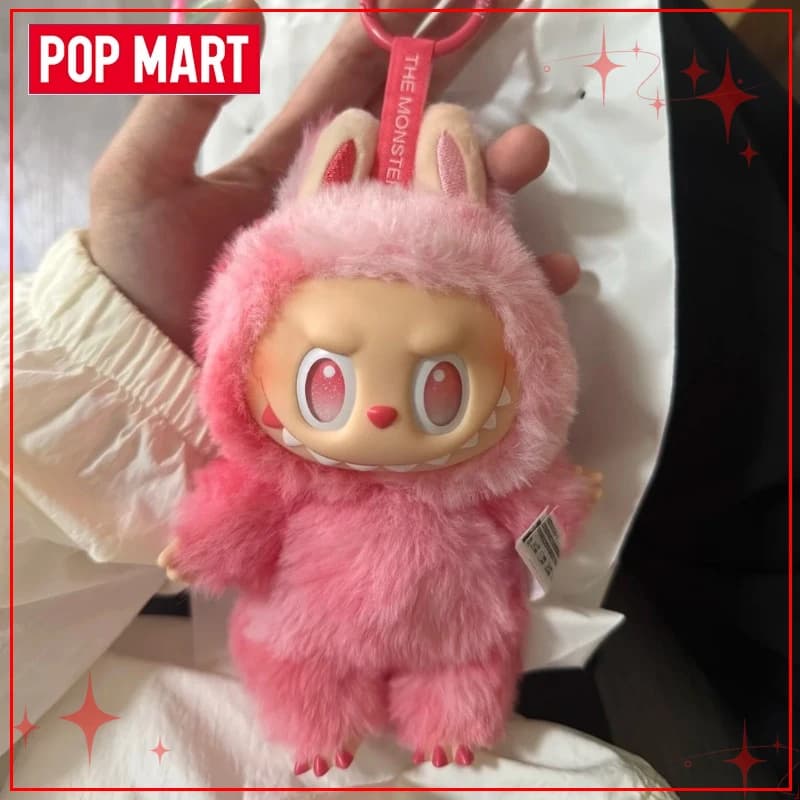 POP MART Labubu THE MONSTERS Regali Big Into Energy Series Blind Box Vinile Peluche Ciondolo Action Figure Collezione Bambole di compleanno