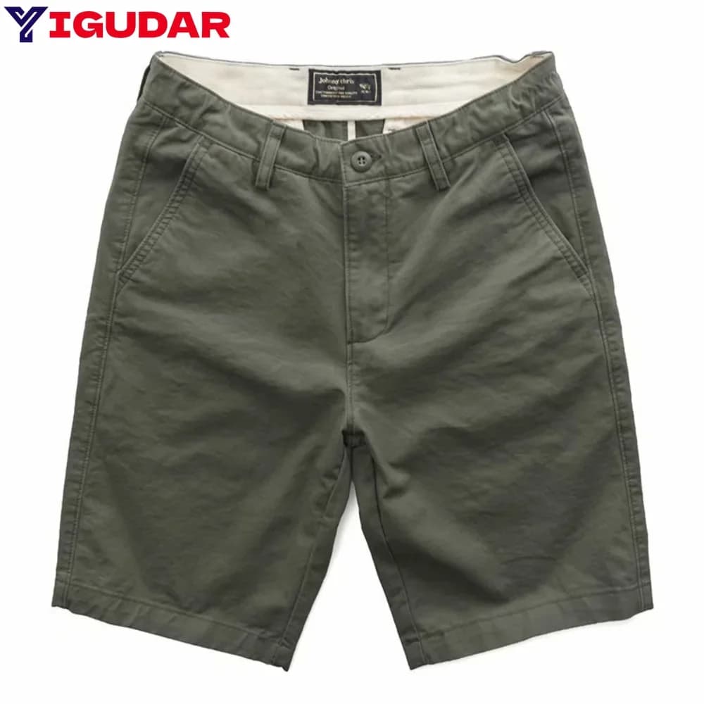 2025 Men's Summer Sports Shorts Waterproof Cargo Shorts Multiple Pockets Outdoor Cycling Elastic Belt Camping Fishing