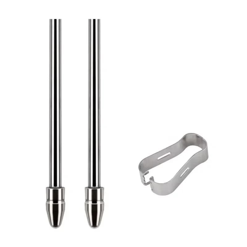 Punte di ricambio in metallo titanio per Samsung Galaxy Tab S9/S9FE+/S9 Ultra/S8/S8+/S8 Ultra/S7/S7 FE/S6/S6 Lite Pennino a matita