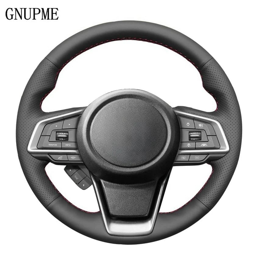 Black Artificial Leather Sewn Car Cover for Subaru Forester 2019 Ascent 2019 Crosstrek 2018-2019 Impreza