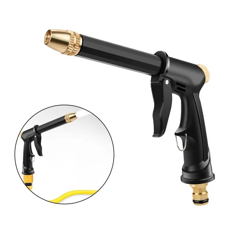 Garden Watering Portable High-Pressure Water Gun For Wash Machine Hose Nozzle Sprinkler Foam Water Gun Cleaning Car
