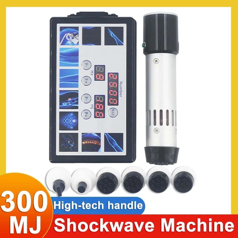 300N Chiropractic Adjustment Tool Correction Spinal Gun Spinal Massage Corrector Therapy Body Massage Relax joint 4 heads