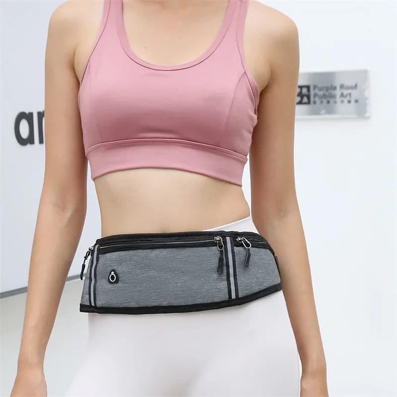 Professional Running Waist Man Hidden Belt Waterproof Gym Bag Running Waist for Cell Phone