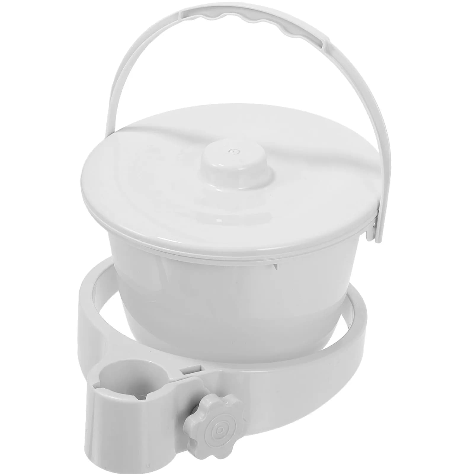 Beauty Salon Hanging Trash Can for Rolling Cart Eyelash Extension Tattoo Supplies Storage Heavy Duty Hanging Waste Basket Salon
