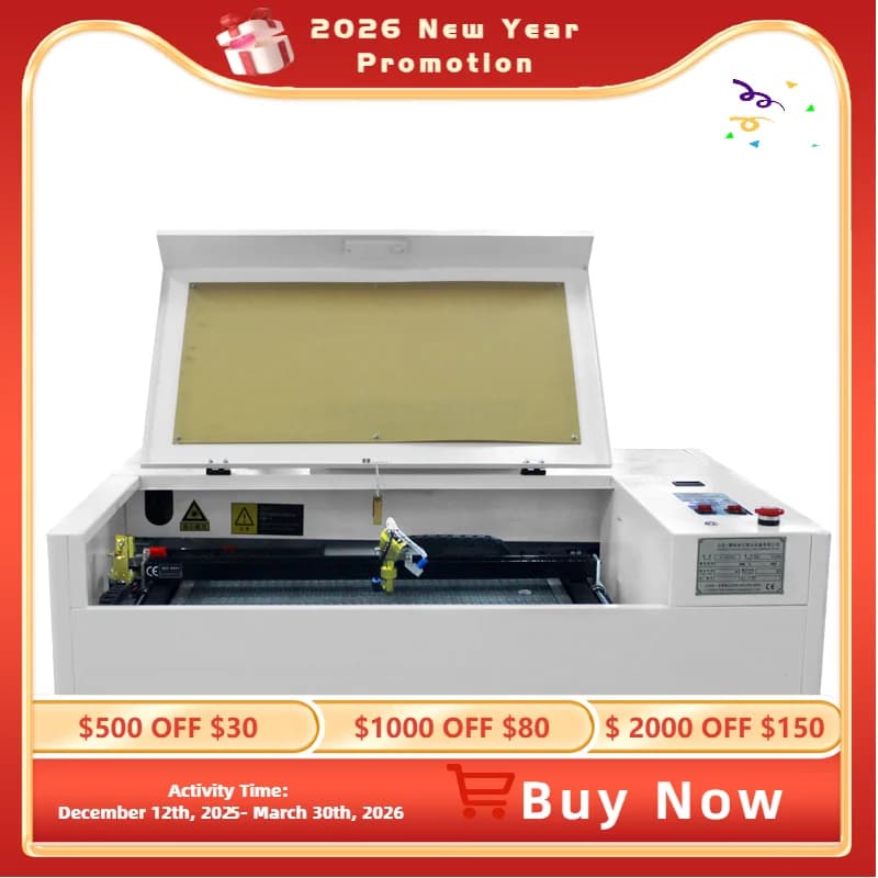 Macchina per incisione laser CO2 da tavolo 600*400 50/60/80/100W Supporta formato DXF per sigilli su macchine domestiche e commerciali