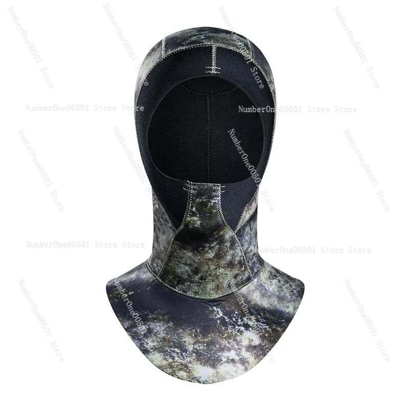 Head Covers for Dive Anti-Meduseum Swim Cap thickened by 3/5 mm Face Mask Kini Cold and Hot Dive Head
