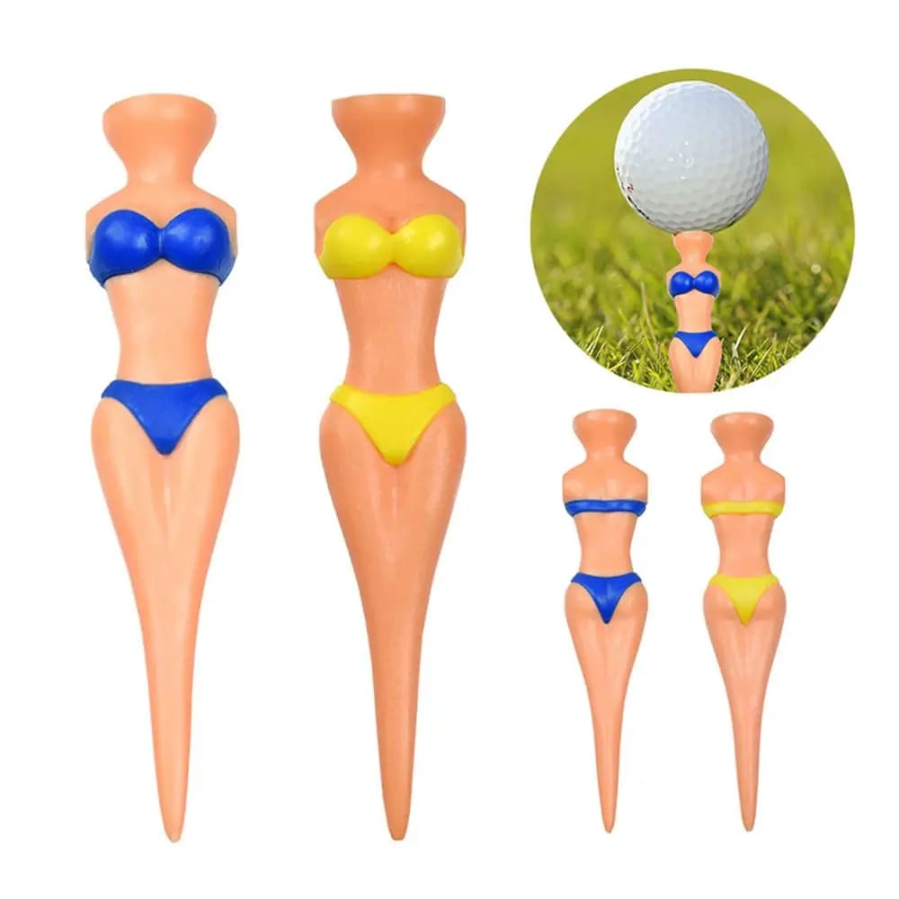 Plastic Women Outdoor Lady Model Sexy Attractive Ball Holder Golf Accessories Golf Training Golf Tees Clubs Tee