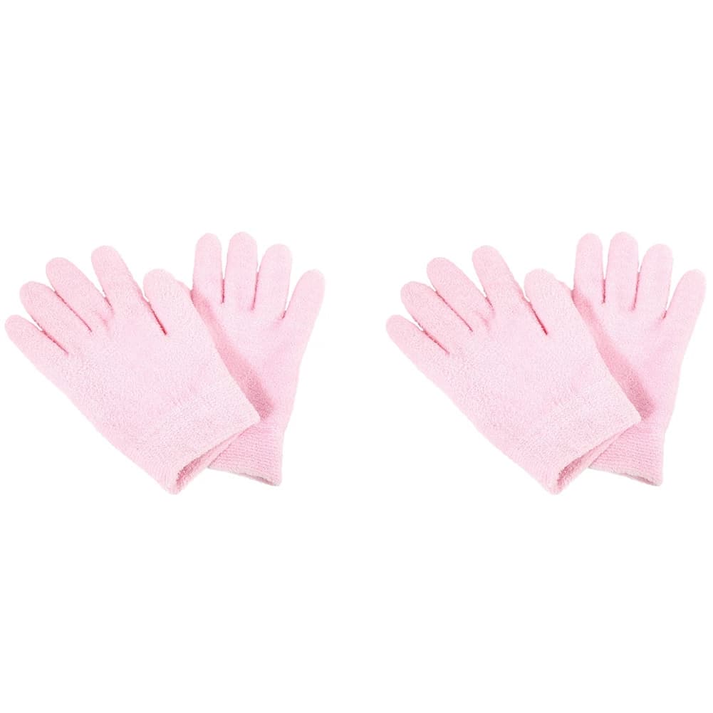Guanti idratanti 4X Guanti in cotone con fodera in gel con oli essenziali e vitamine