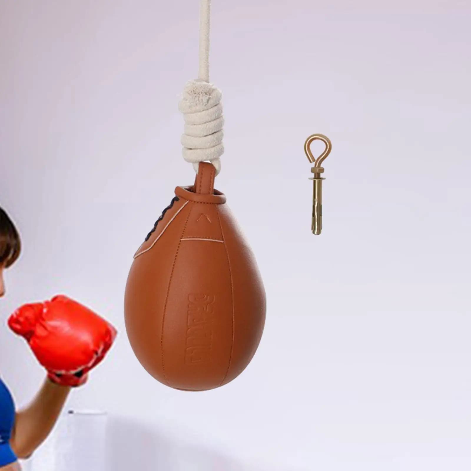 Boxing bag for boxing balls, light, for hand eye reaction